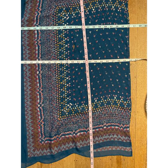 BCBG Sheer Poncho Leather Belt Size XS - Picture 7 of 8